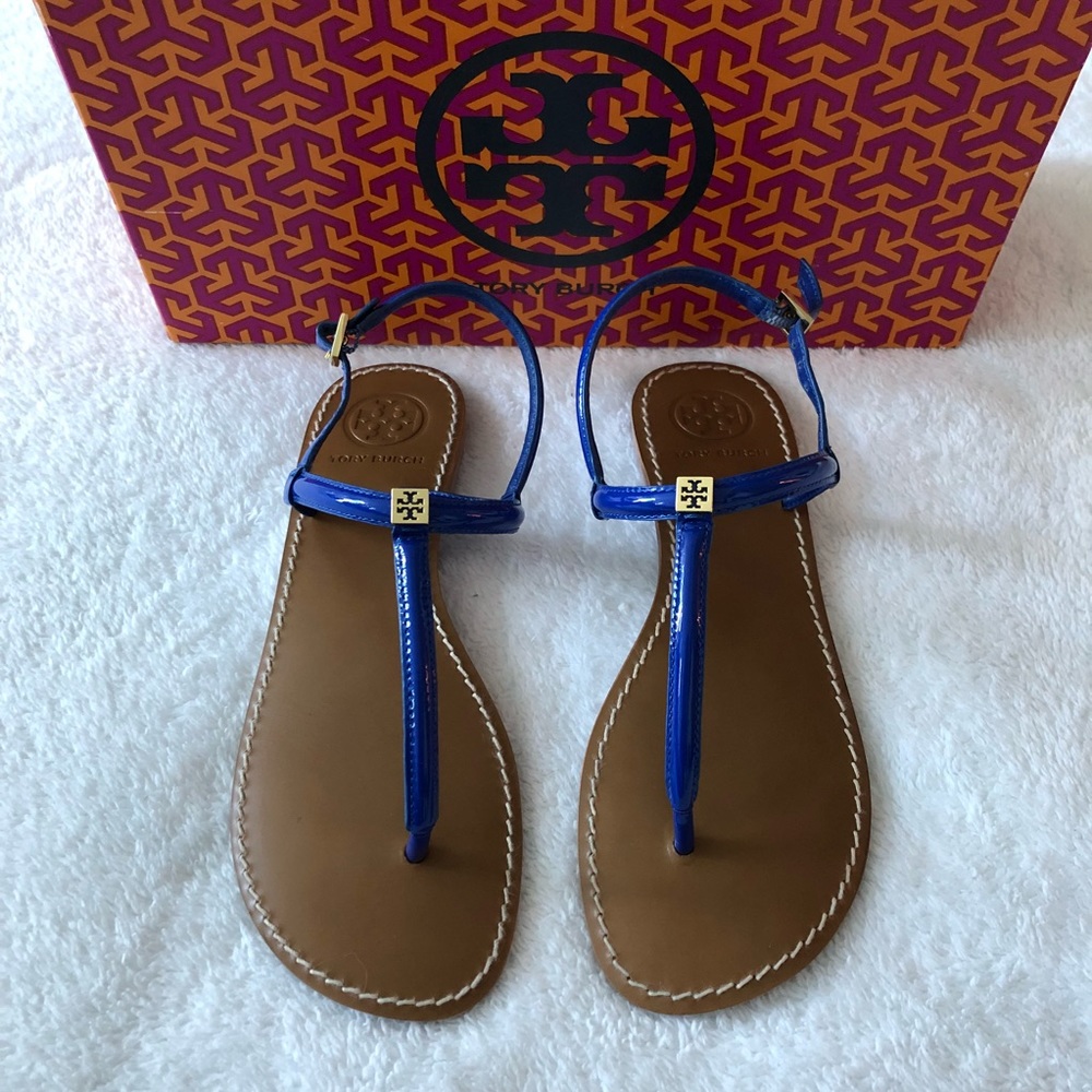 Alfie Patent Tory Burch Sandals